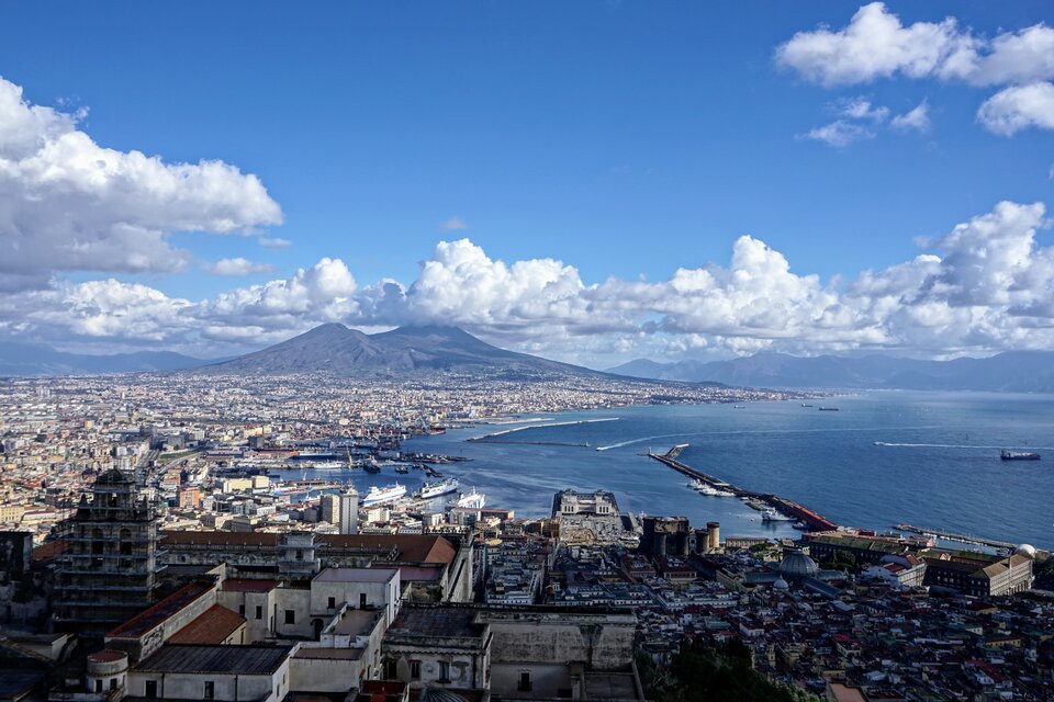 Naples City view